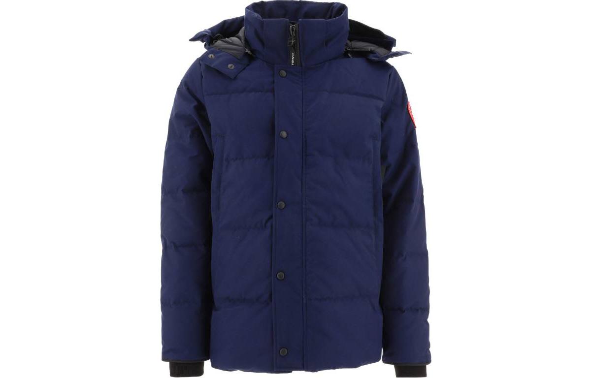 

Уайндем Утепленная Куртка с Капюшоном Canada Goose, Синий