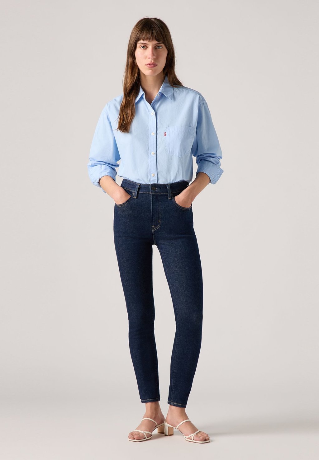 

Джинсы скинни 721 HIGH RISE SKINNY Levi's, цвет Tenacious Rinse
