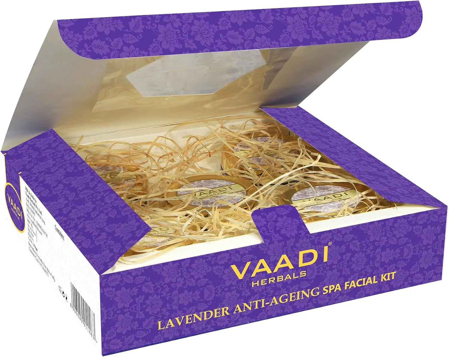 Набор для лица Vaadi Herbals Anti Ageing Spa Facial Kit с лавандой и розмарином, 270 г — фото 2