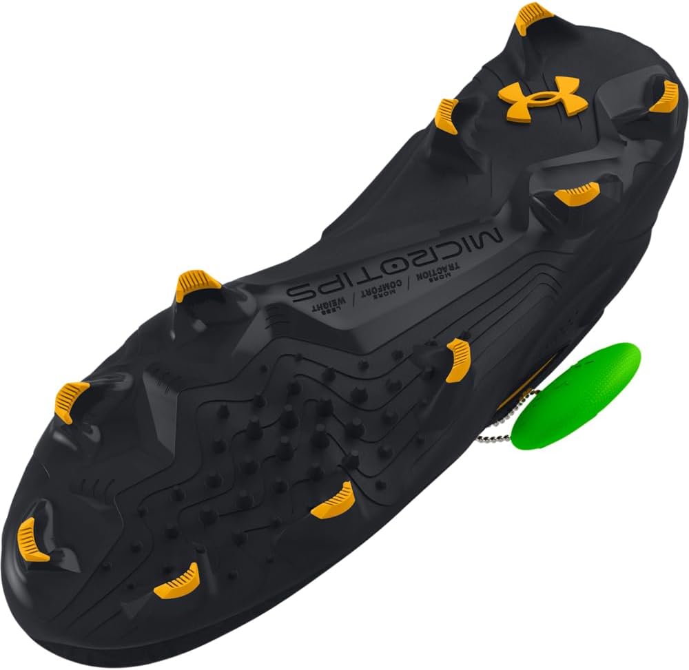 Under Armour мужские кроссовки Yard Mt TPU 3.0, (002) Black/Steeltown Gold/Steeltown Gold — фото 3