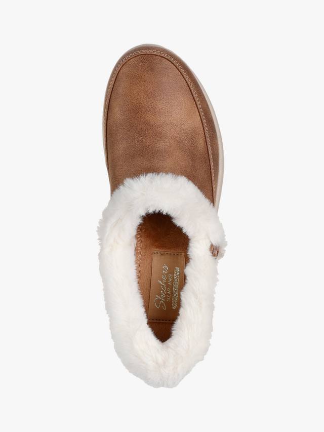 Уютные тапочки Hands Free Slip-ins Cosy Escape Skechers, Brown — фото 4