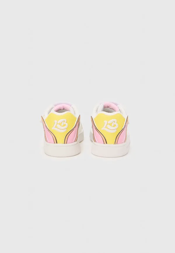 Кроссовки для девочек с лупой из мультфильмов looney tunes Geox, White/Yellow — фото 3