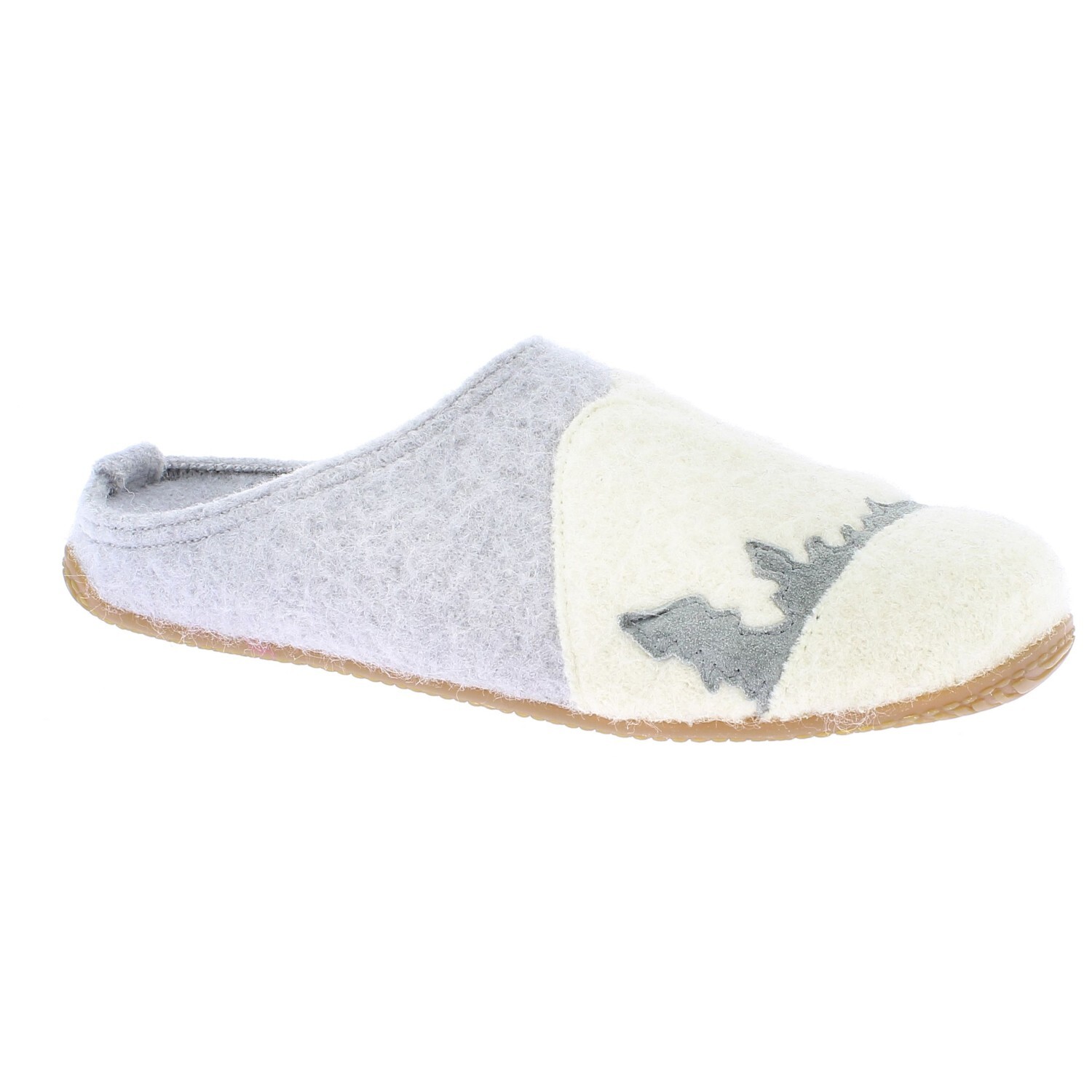 

Тапочки Living Kitzbühel Pantoffel Skifahrer, цвет Light Grey