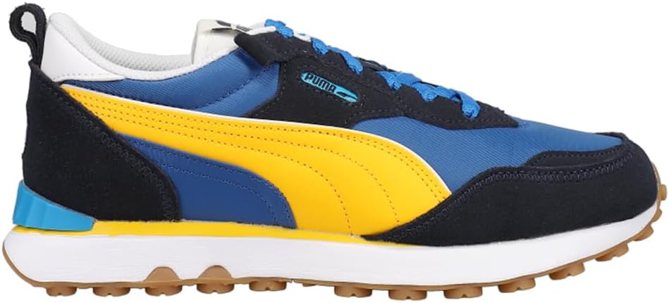 

Мужские кроссовки PUMA Rider FV Future Vintage с шнуровкой, повседневные - серые