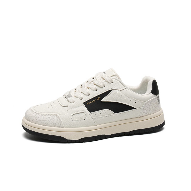 

Нескользящие износостойкие низкие мужские кроссовки Meiretu, Beige Black