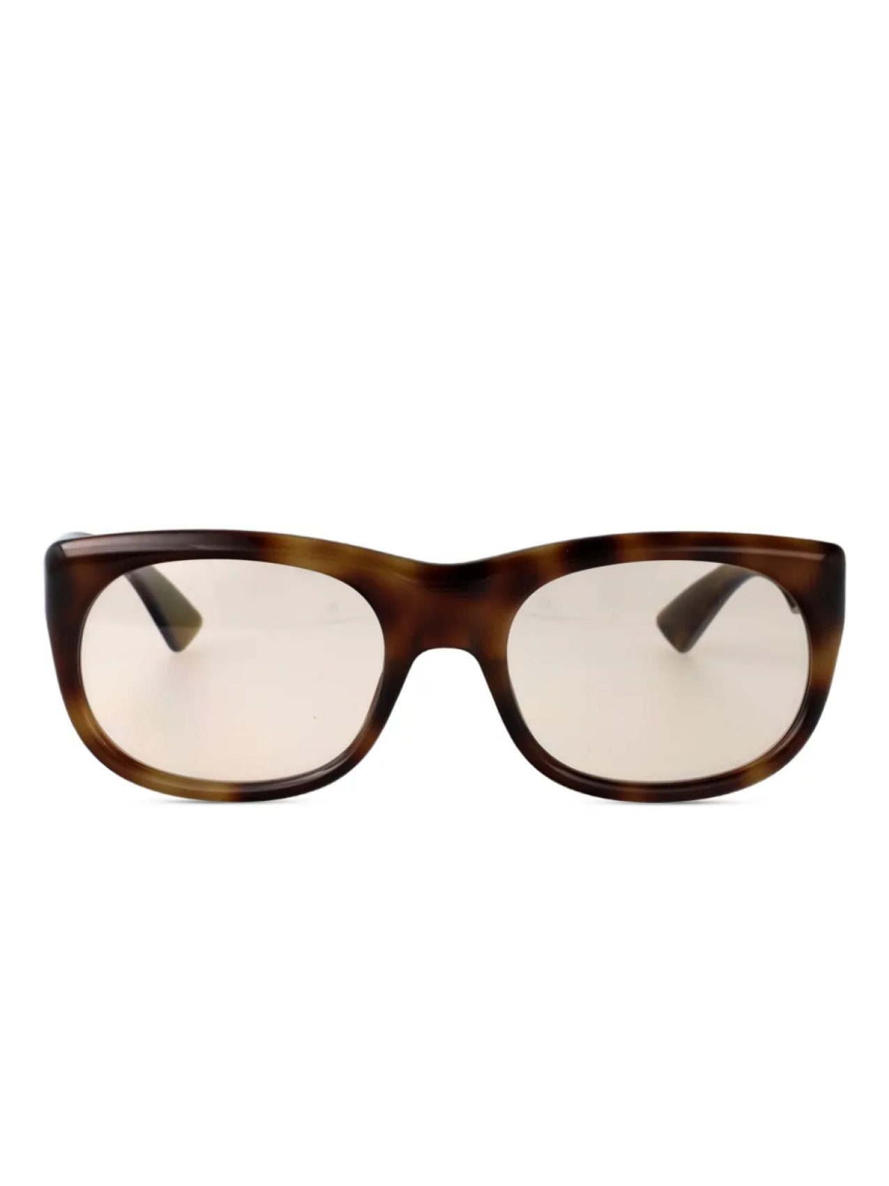 

Saint Laurent Eyewear солнцезащитные очки в квадратной оправе черепаховой расцветки, коричневый