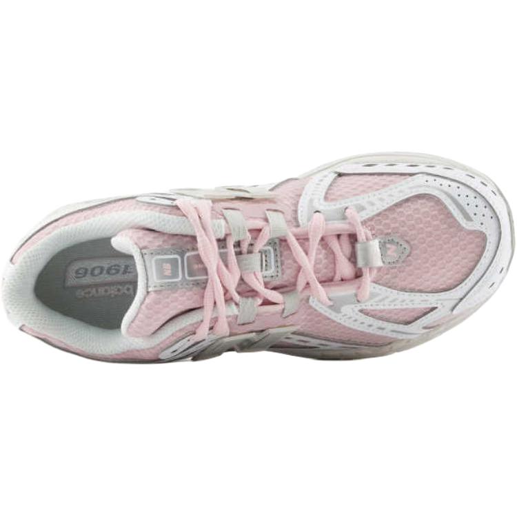 1906 Износостойкие дышащие детские кроссовки для подростков New Balance, розовый/белый — фото 4