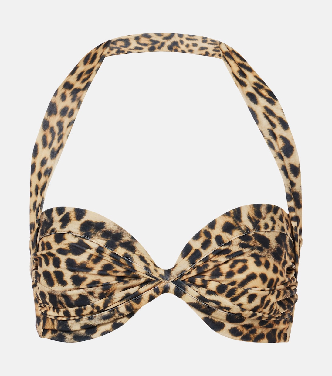 

Верх бикини Билла Norma Kamali, Cheetah Patch