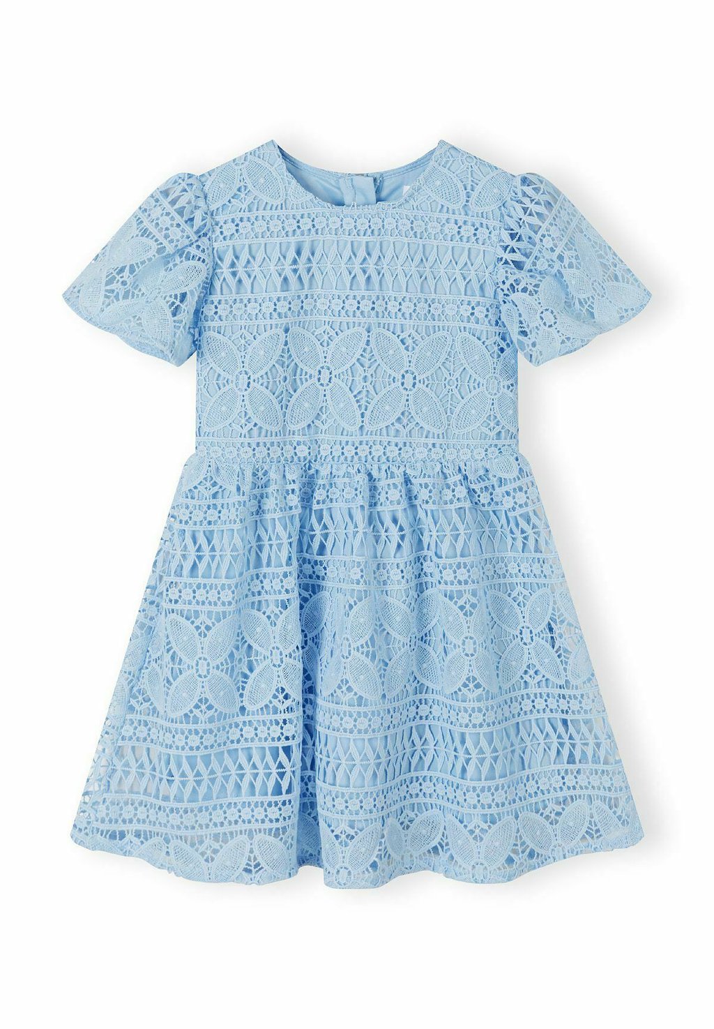 

Элегантное платье FLARE SLEEVE WITH CIRCLE MINOTI, синий