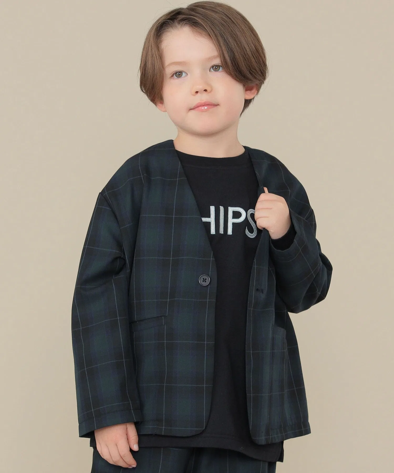 Детская куртка SHIPS Checks No Collar Jacket — фото 4