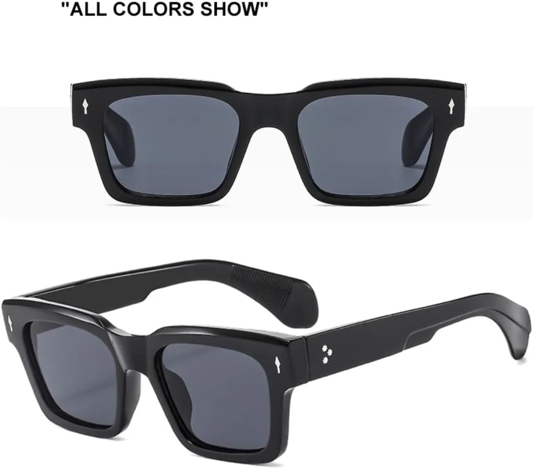 

Ретро-модные солнцезащитные очки для женщин и мужчин, классический винтажный стиль, защита от УФ-излучения UV400, для активного отдыха на природе VFDHN, Gray Clear