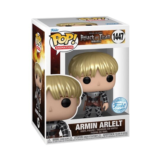 

Funko POP! Аниме, коллекционная фигурка, Атака Титанов, Армин Арлерт, Серый, Funko POP! Аниме, коллекционная фигурка, Атака Титанов, Армин Арлерт