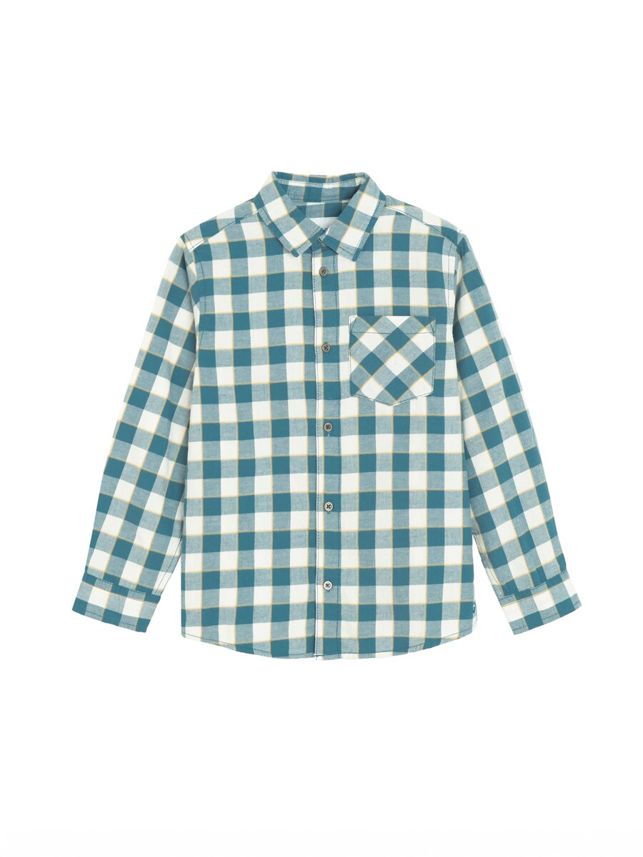 

Рубашка на пуговицах классического кроя Cool Club, зеленый