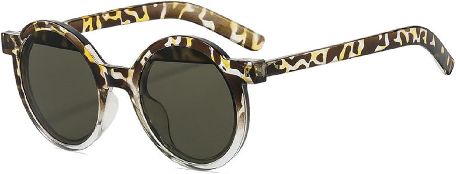 

Солнцезащитные очки Willochra Vintage Polygon Round для женщин, ретро-модные, с градиентным переходом цвета, защита от УФ-излучения UV400, модные солнцезащитные очки для путешествий для мужчин, C2