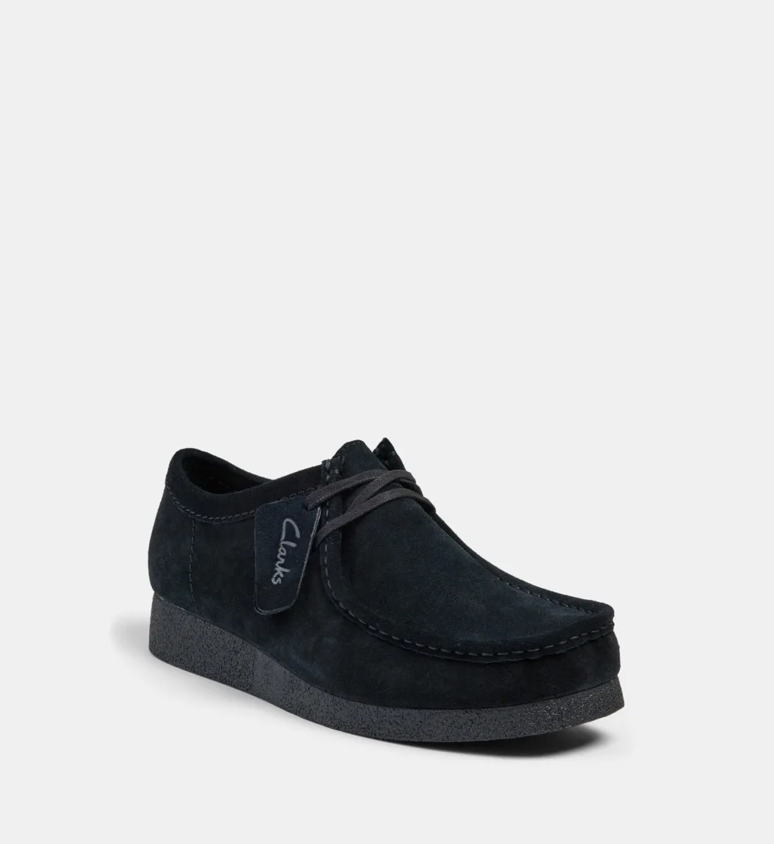 Дерби Wallabee EVO из замши Clarks, черный — фото 2