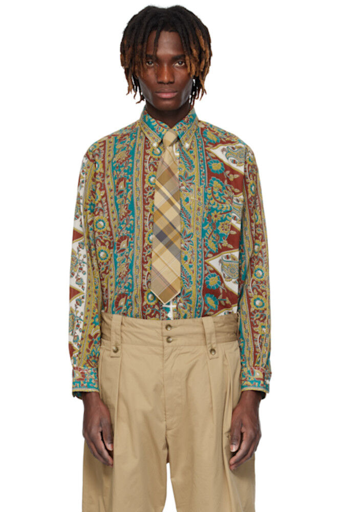 

Разноцветная рубашка BD 19 века Engineered Garments