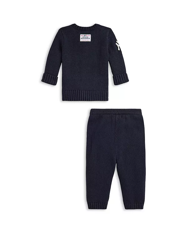 Детский свитер и брюки Polo Ralph Lauren Yankees для мальчиков. Ralph Lauren, синий — фото 2