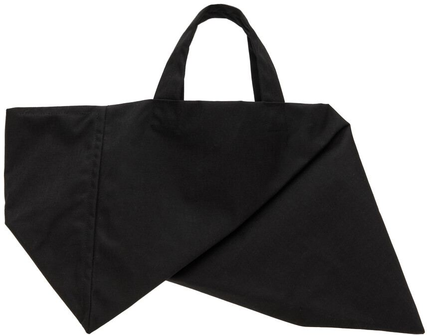 

Черная маленькая сложенная большая сумка Comme Des Garcons, цвет Black