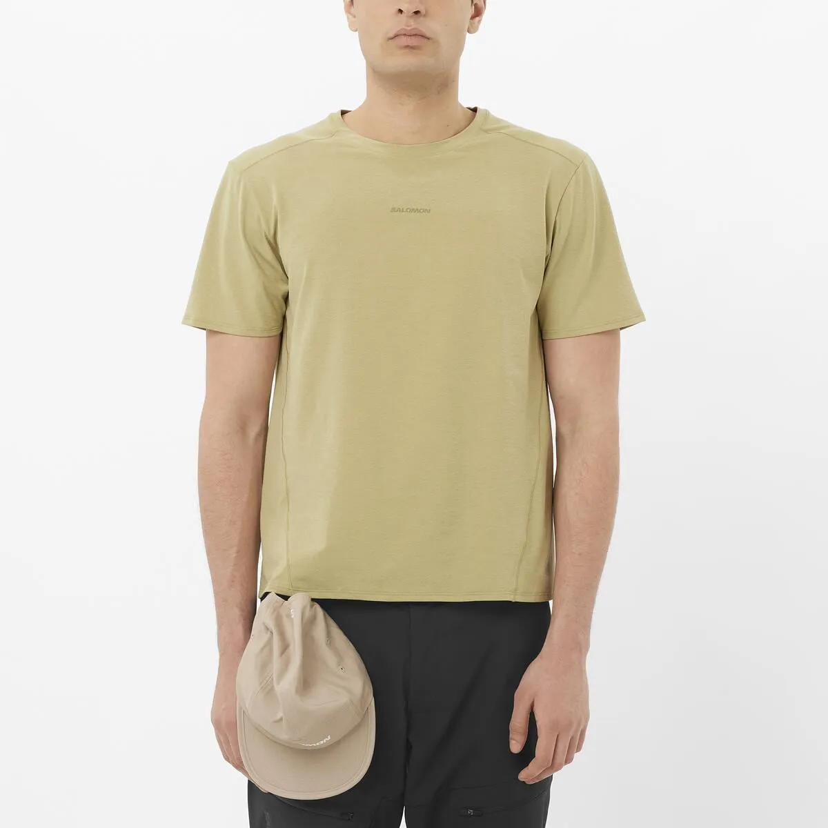 

Футболка с коротким рукавом для мужчин TRACKLINE SS TEE M SALOMON Salomon, серый