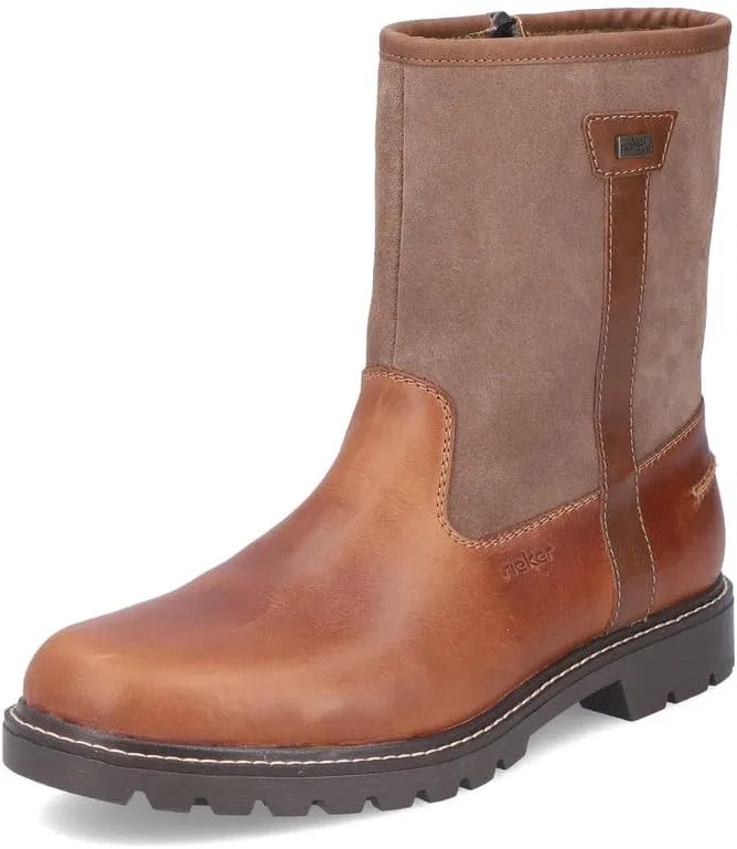Мужские зимние ботинки Rieker RiekerTEX 39872 Водонепроницаемые, Brown 24