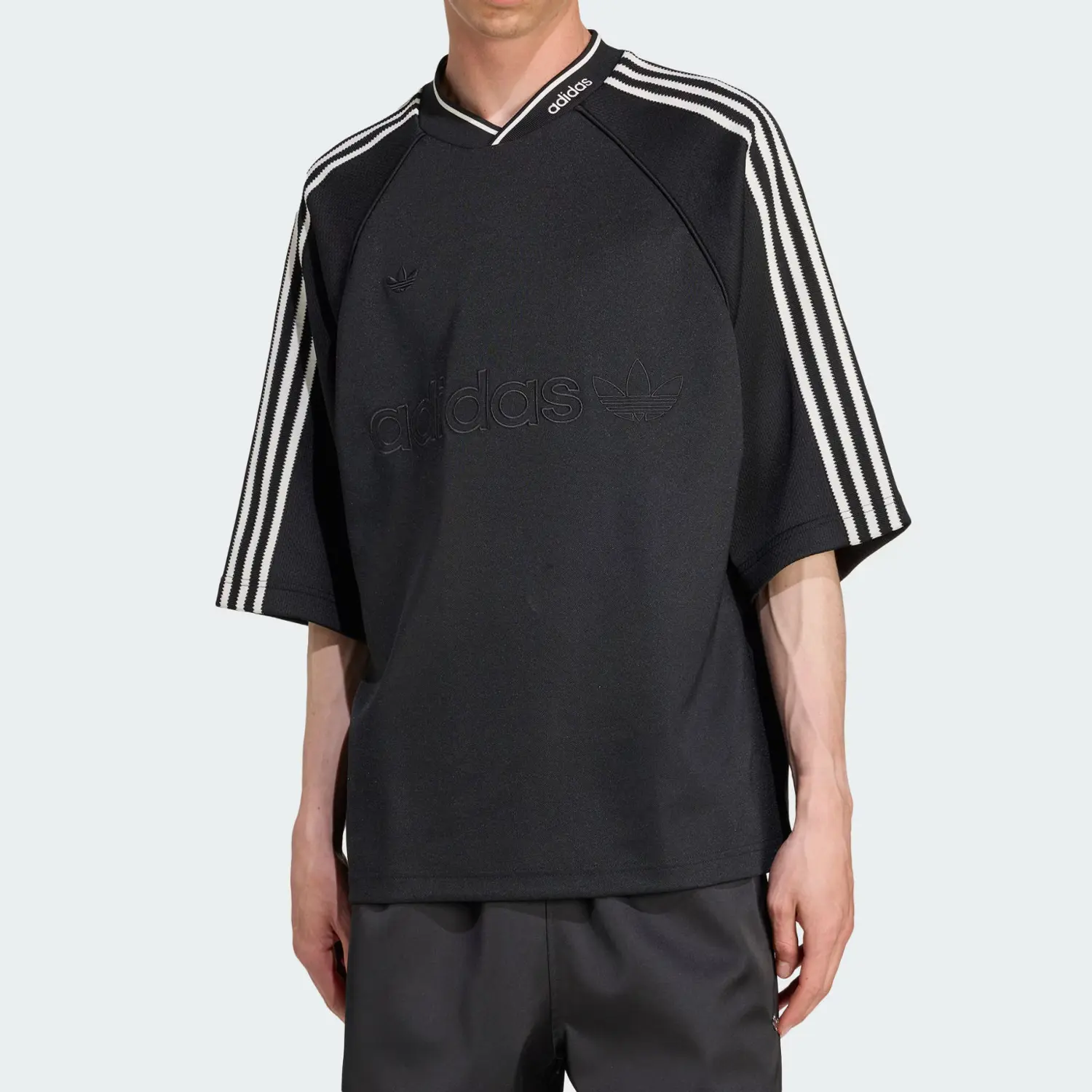 Премиальная футболка Adidas Originals, черный — фото 4