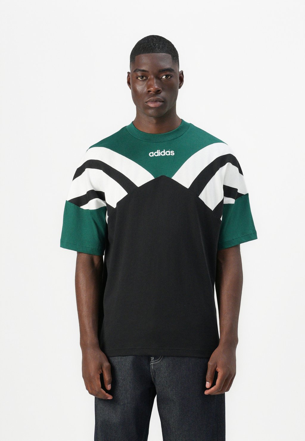 

Футболка с принтом CUTLINE TEE UNISEX Adidas Originals, черный