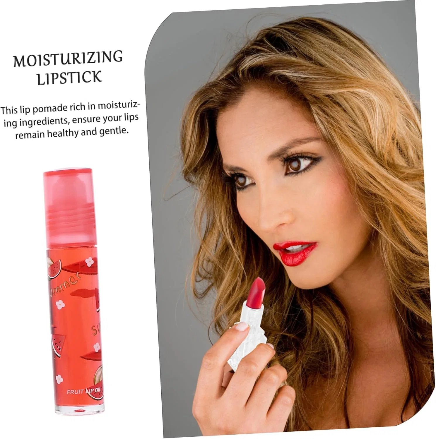 Набор блесков для губ фруктовых ароматов BIUDECO 6 шт ассорти — фото 3