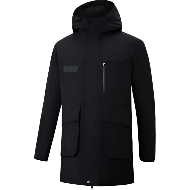 

361° Пуховик мужской Super Black/Tranquil Gray