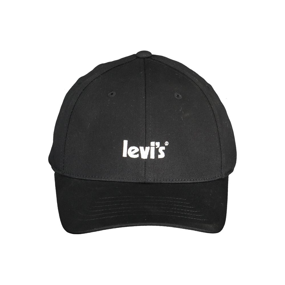 

Черные хлопковые шапка и кепка Levi´s