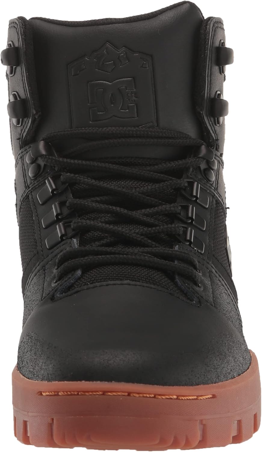 Мужские высокие водонепроницаемые кроссовки для скейтборда DC Shoes Pure, черный — фото 2