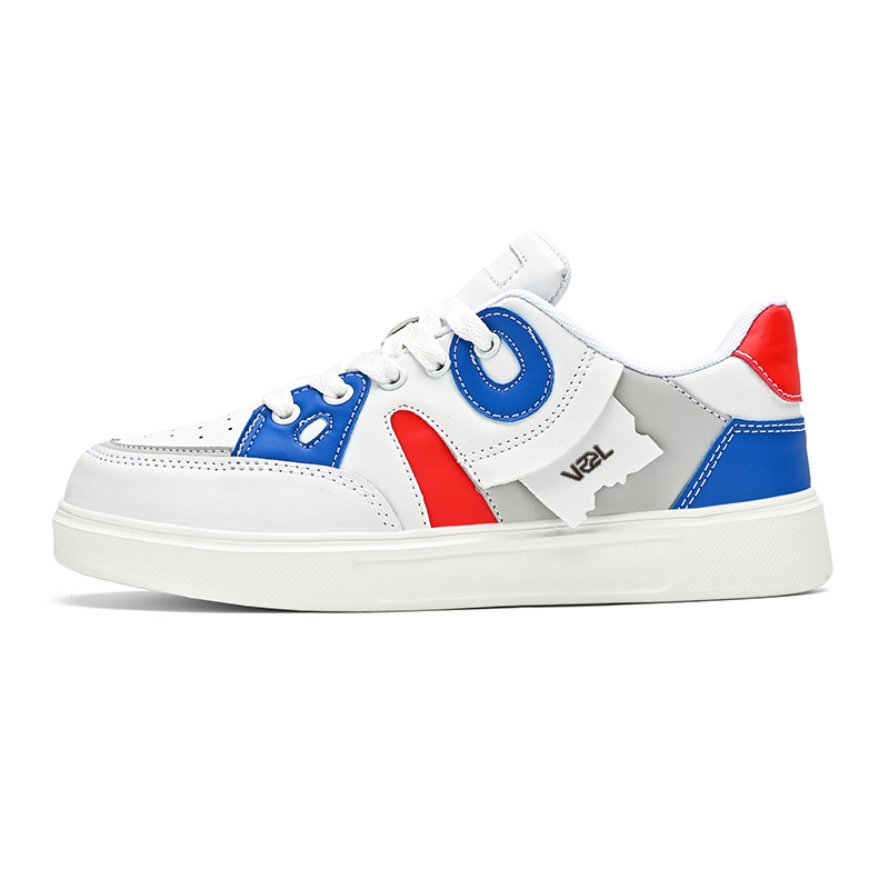 

Кроссовки Lu Teng Skateboarding Shoes Women's Low-top, белый/синий