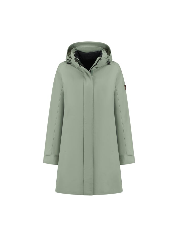 

Спортивная куртка TRAVELIN' Greta 3-in-1 Jack, зеленый