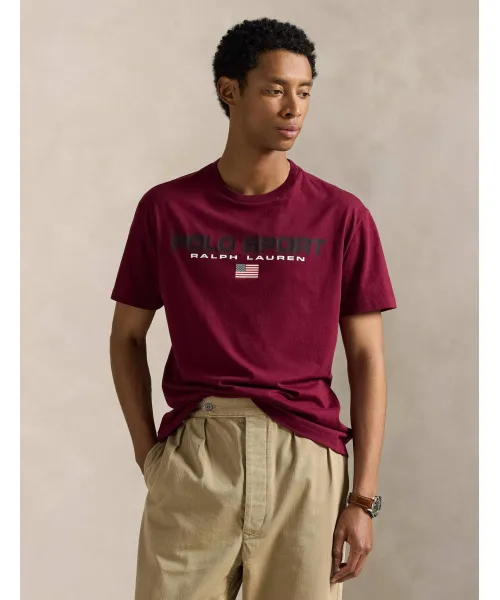 

Футболка Classic fit Polo Ralph Lauren, красный