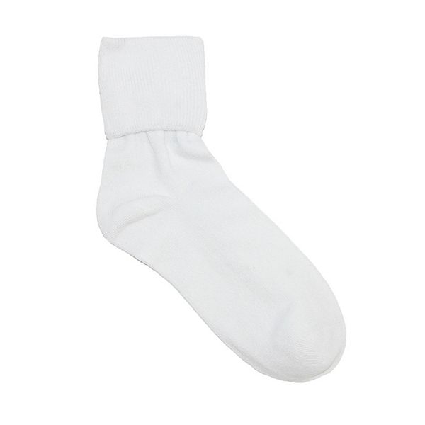 

Женские хлопковые носки с отворотом Jefferies Socks, White