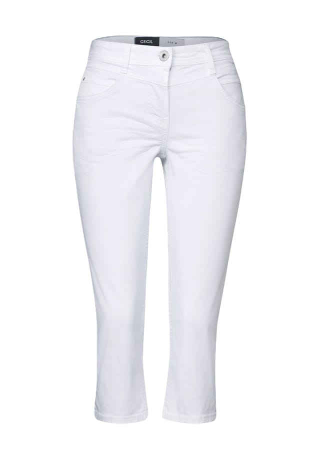 

Джинсы длиной 3/4 Cecil, белый