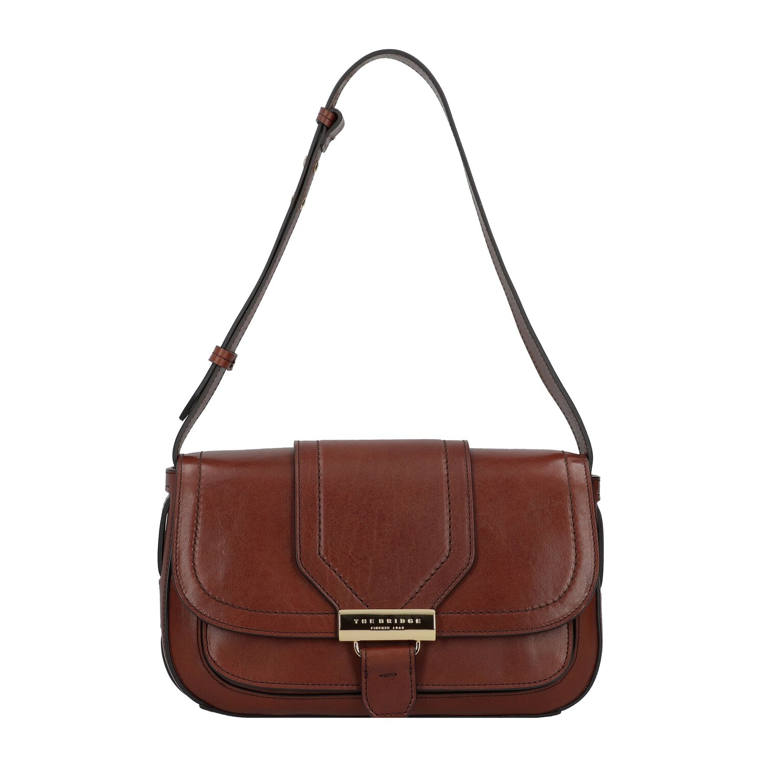 

Сумка через плечо The Bridge Benedetta Leder 27 cm, цвет marrone