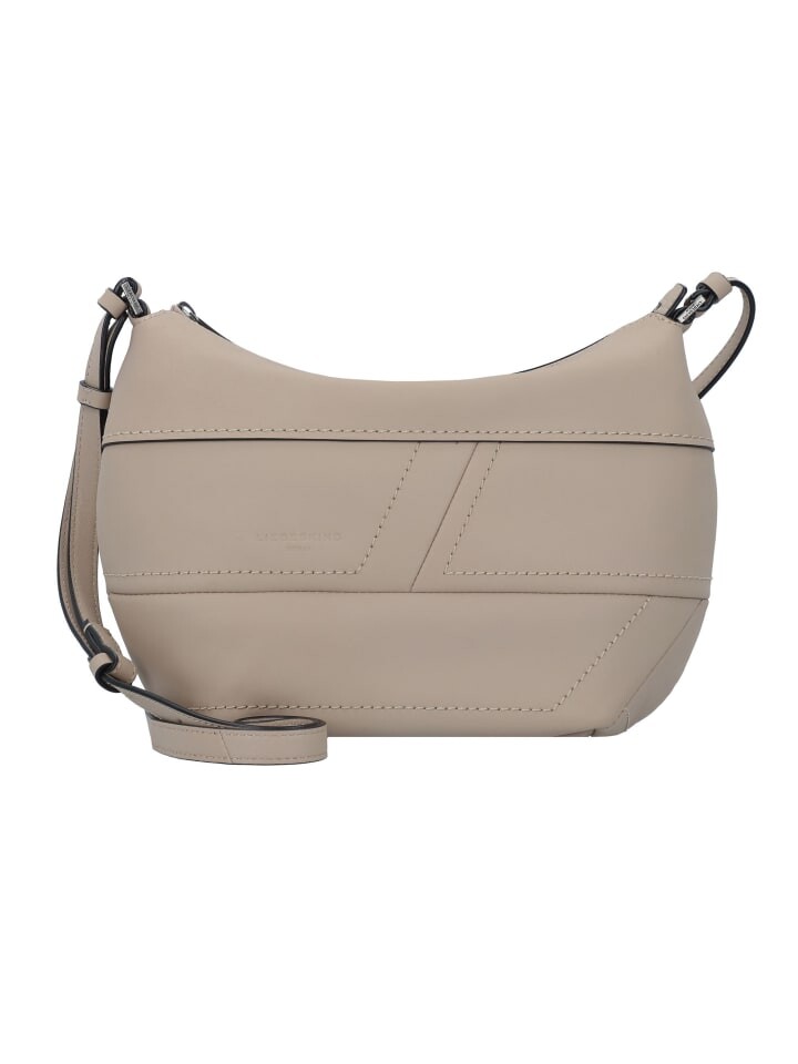 

Наплечная сумка LIEBESKIND BERLIN Edda Umhängetasche Leder 20 cm, цвет stone