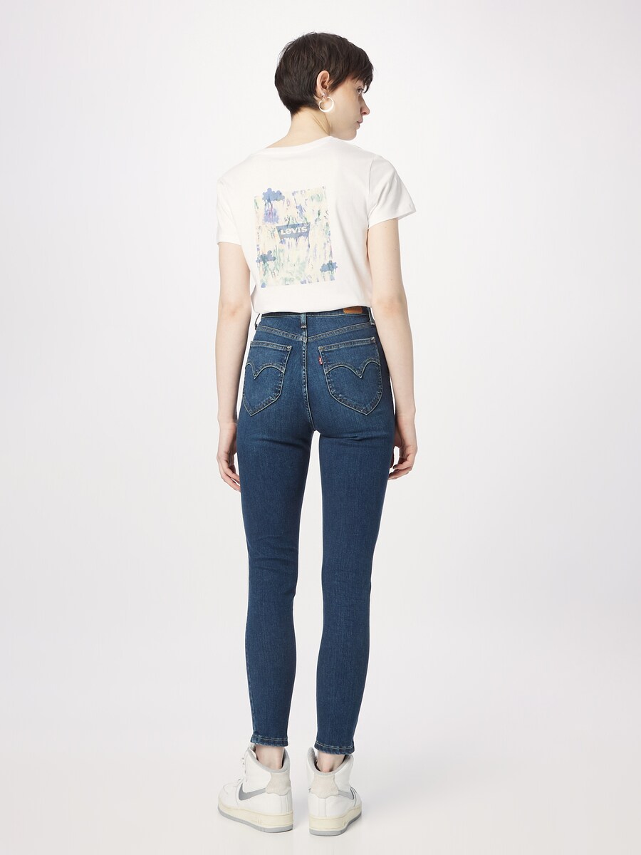 Узкие джинсы LEVI'S  Retro High Skinny, Blue Denim — фото 4