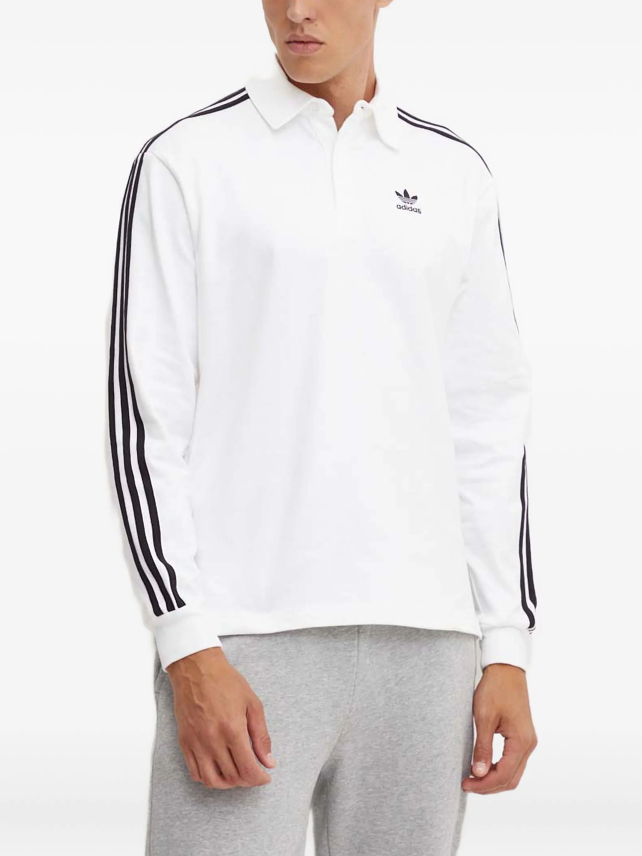 

Рубашка поло Adicolor Adidas, белый