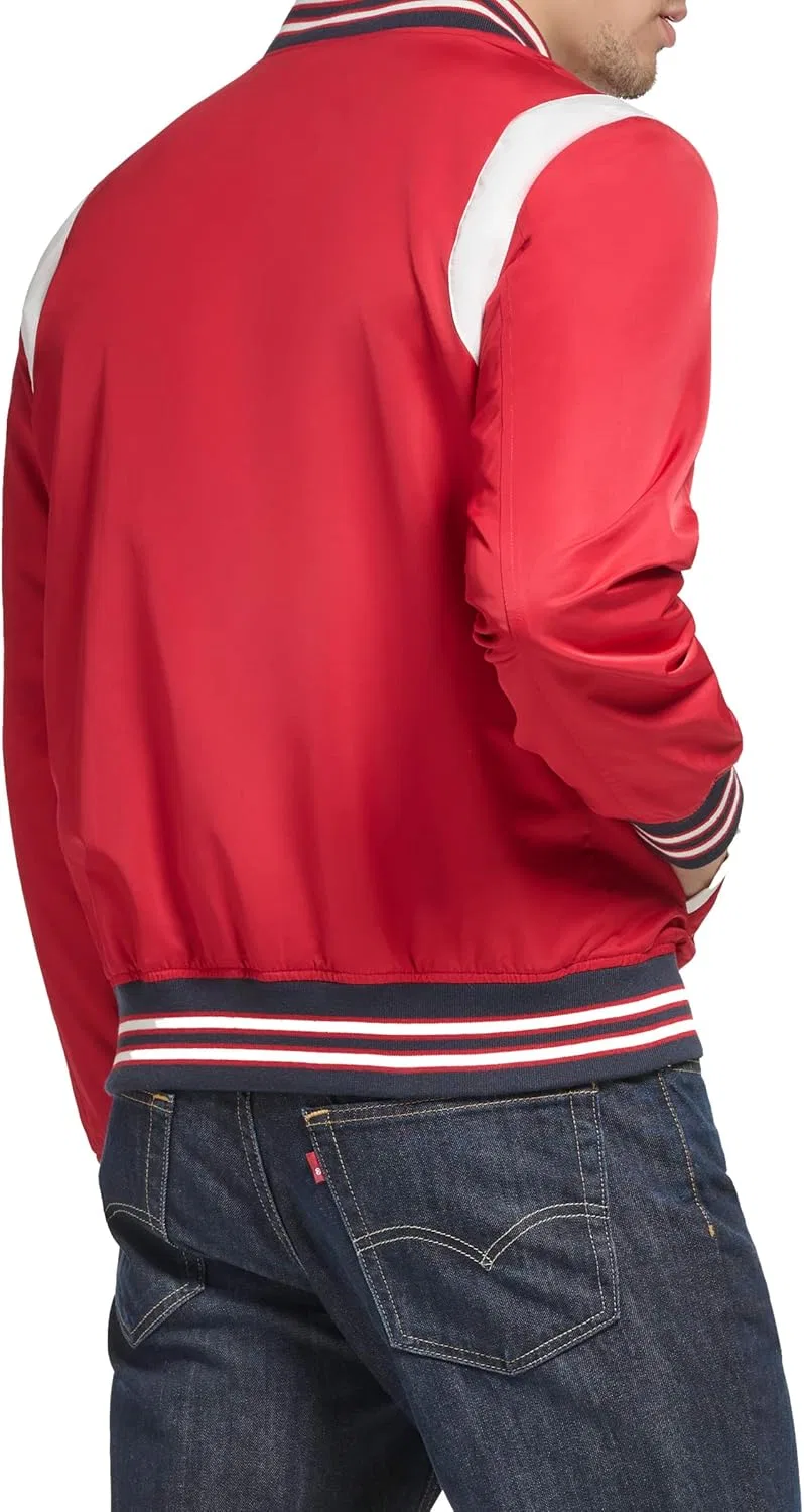 Мужская куртка-бомбер Levi's с цветными блоками в стиле Varsity Levi's — фото 3