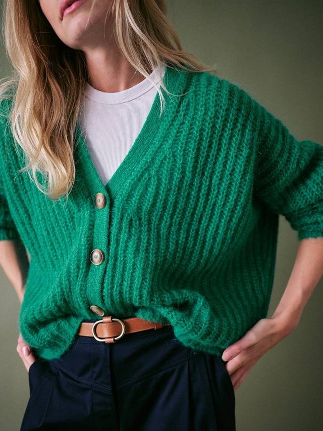

Шерстяной кардиган sirena rich Cape Cove, зеленый