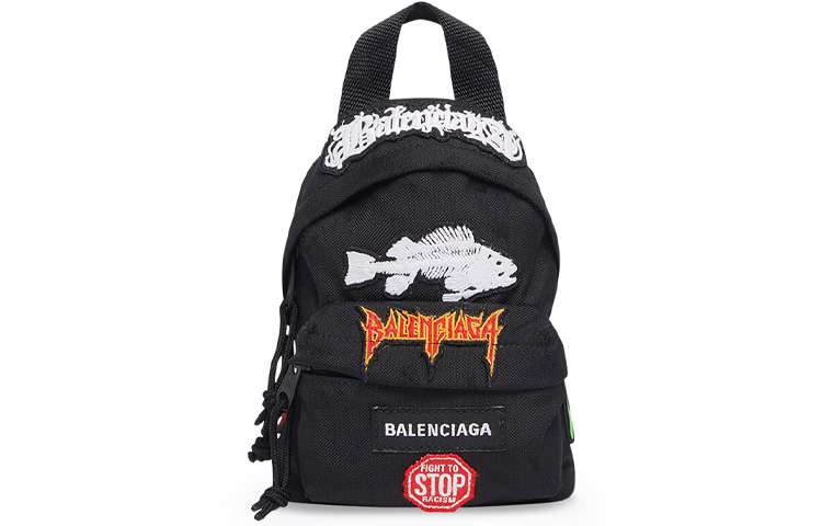 

Исследователь Полиамидная Сумка Через Плечо Мини Мужская Черная Balenciaga