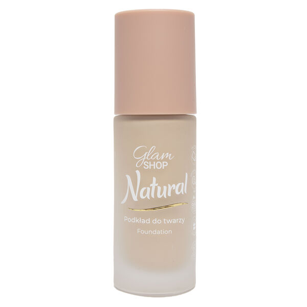 

Тональный крем для лица 1,5 оливковый, 25 мл Glam Shop Natural, цвет 1,5 oliwka