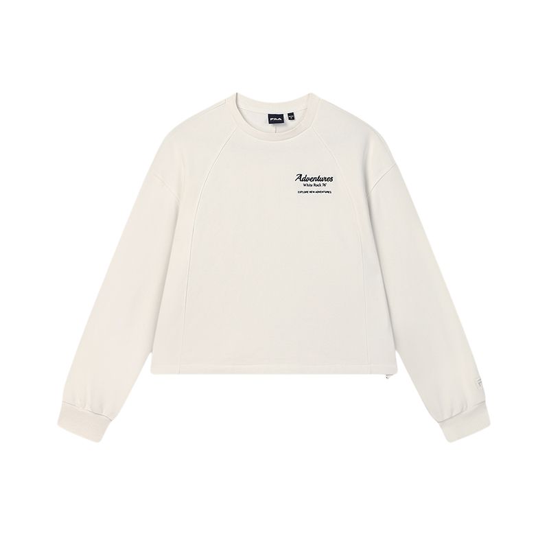 

Оригинальный свитшот женский FILA, белый