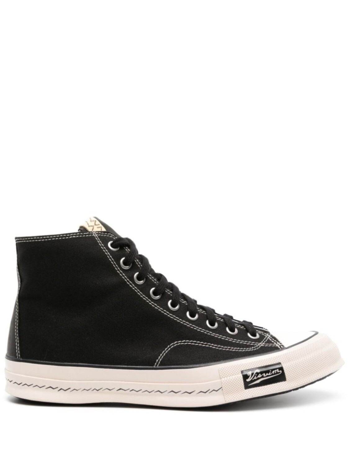 

visvim высокие кеды Skagway, черный