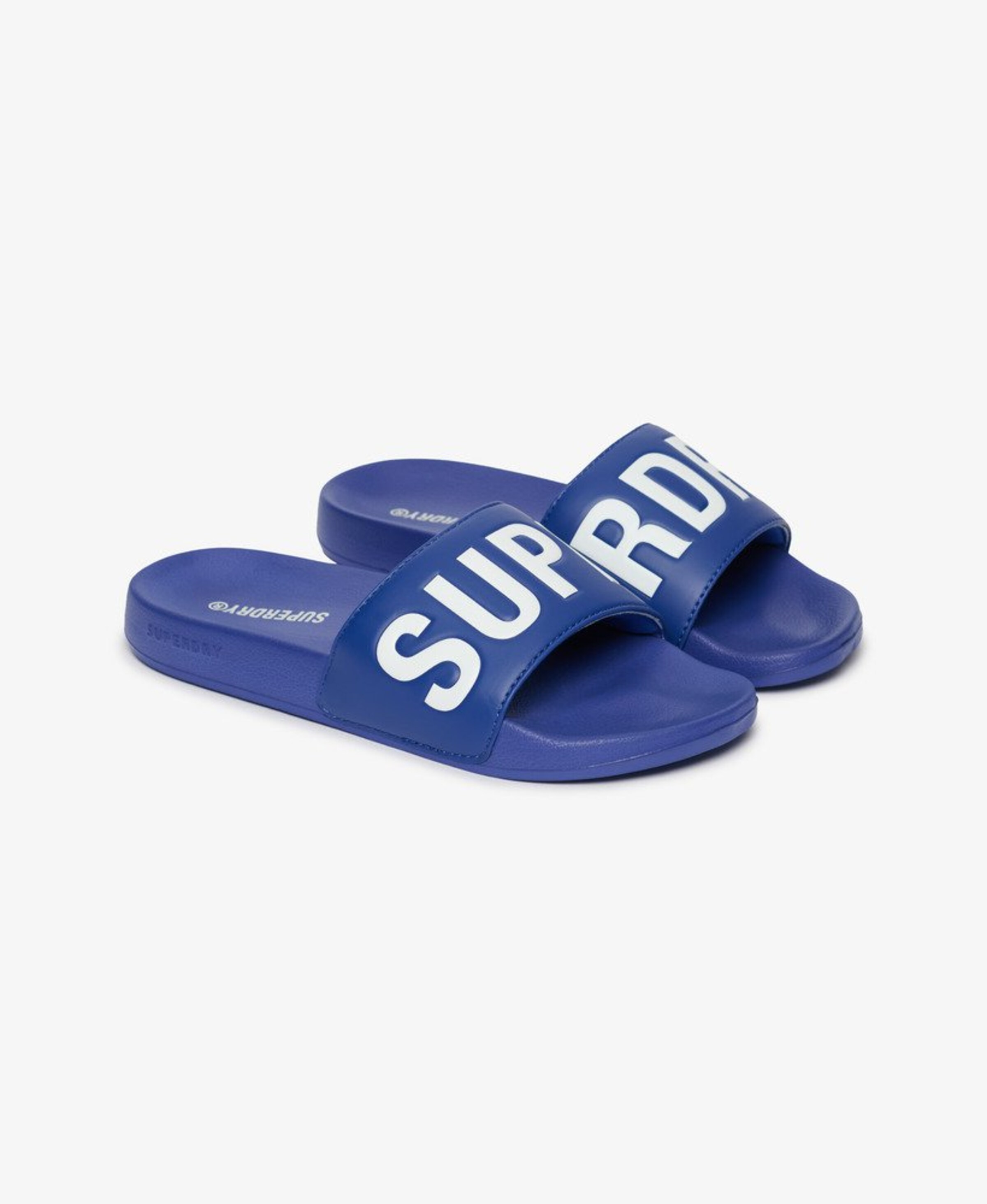 Superdry & Co Пляжные и бассейновые тапочки в синем цвете — фото 2