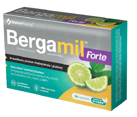 

Капсулы, поддерживающие нормальный уровень холестерина Bergamil Forte, 90 шт
