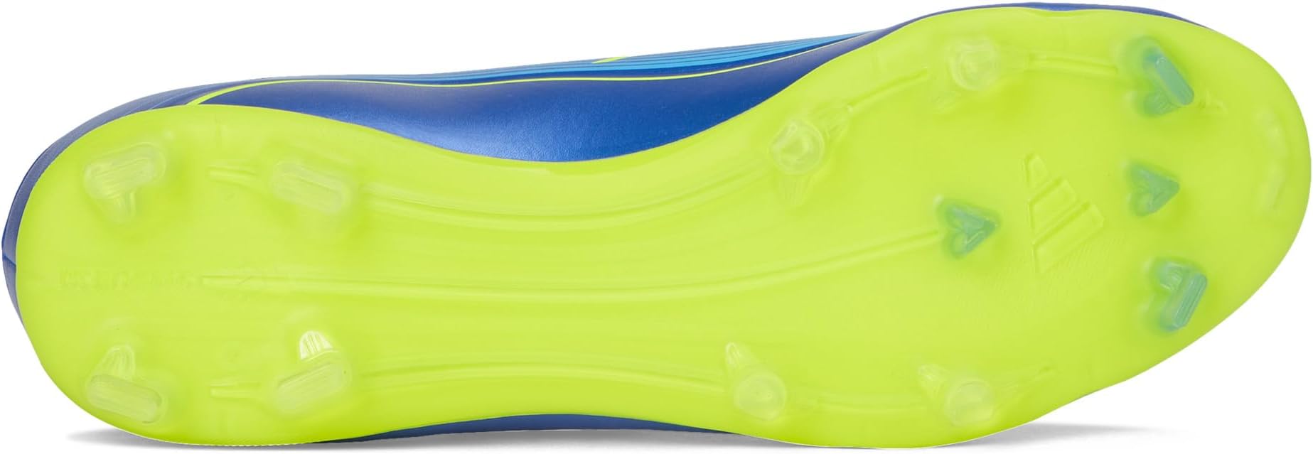 Кроссовки adidas F50 Messi League Firm/Multi Ground Soccer Cleats, цвет Team Royal Blue/Solar Yellow/Semi Blue Burst — фото 3