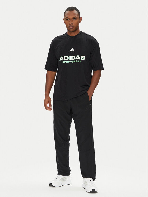 Футболка loose fit Common Goal JM1752 Adidas, чёрный — фото 2