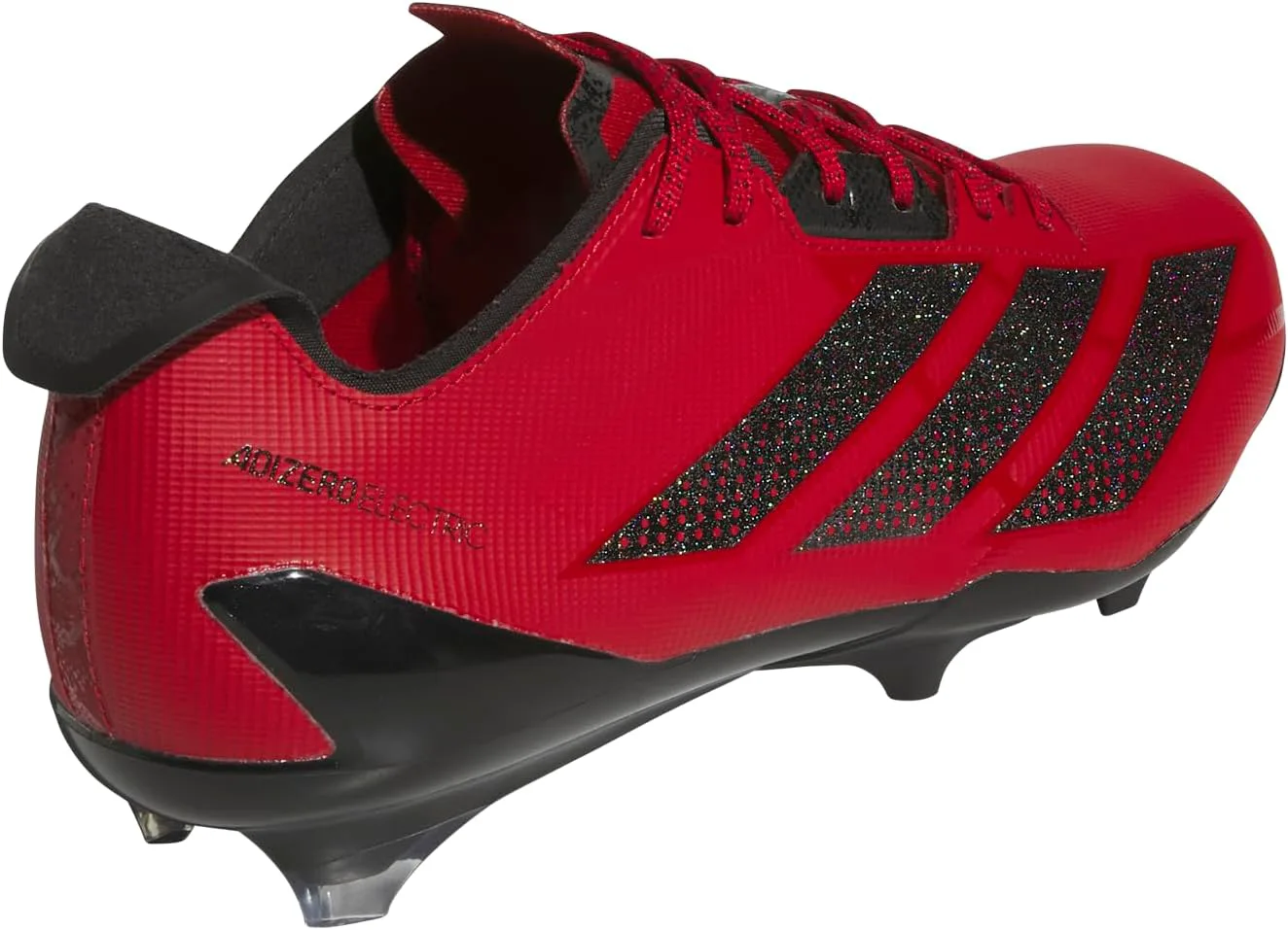 Мужские футбольные бутсы Adidas Originals Adizero Electric, красный/черный — фото 2